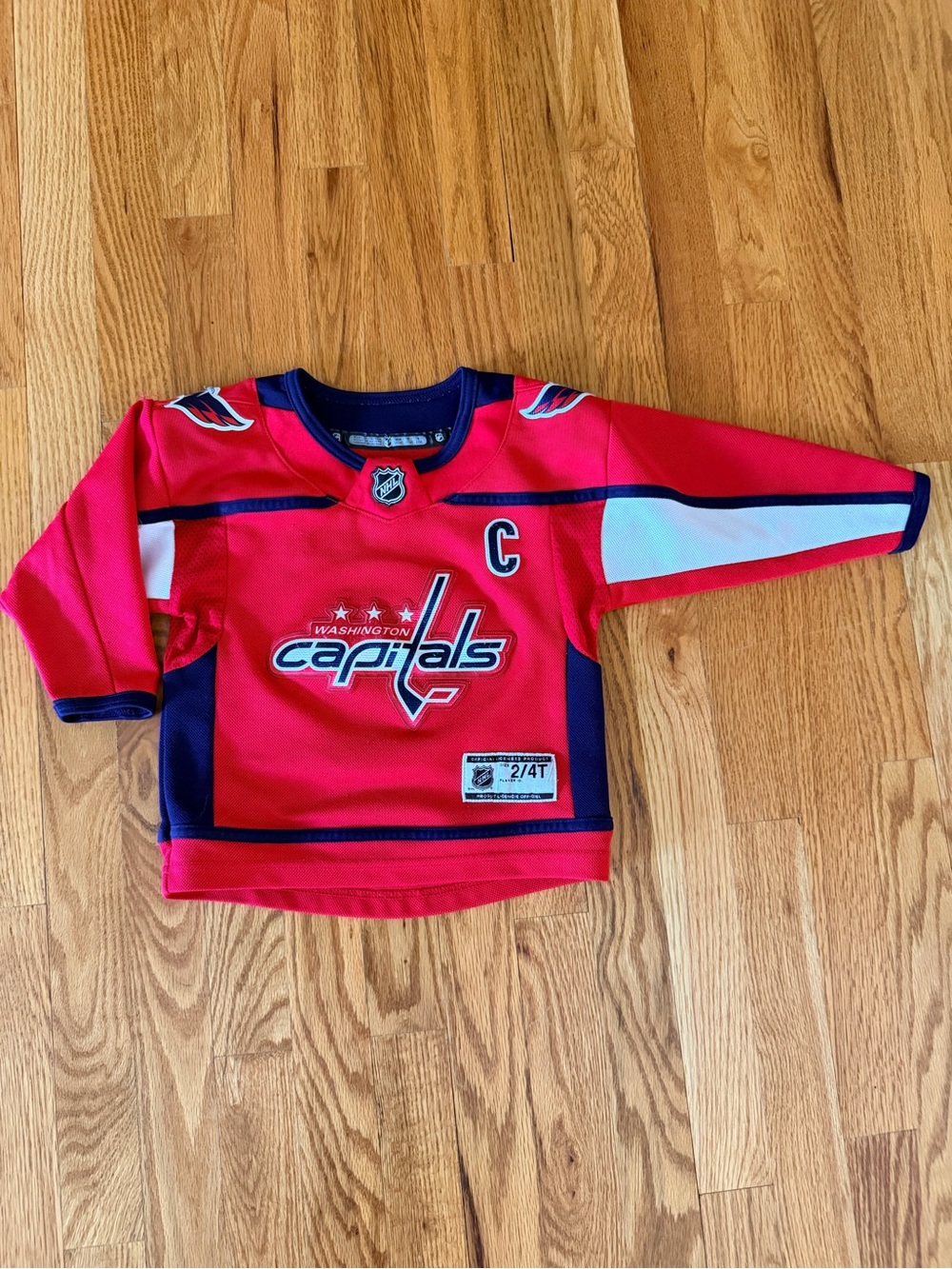 Kids Official Ovechkin Jersey